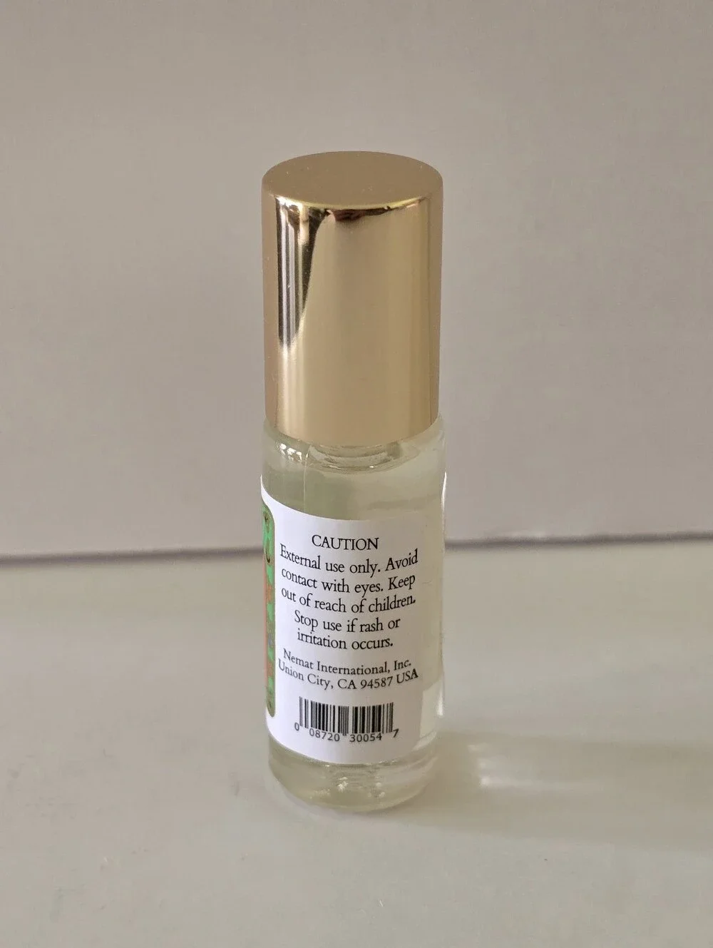 Nemat Vanilla Musk Fragrance Oil Roll-On Rollerball Glass Bottle 0.17 oz - Mini